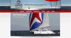 Desktop Screenshot of legendyachtsales.com